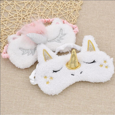 

Cute Sleep Unicorn Mask Eye Shade Cover for Girl Kid Teen Blindfold Fashion 2018