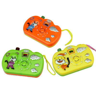 

1pc Funny Projection Camera Toy Muilti Animal Pattern Light Projection Educational Study Toys Children Random Color Rated 4