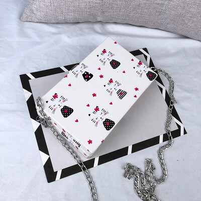 

Tailored Female Chain Small Bag Personality Cartoon Wild Shoulder Bag Messenger Bag