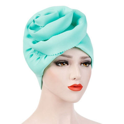 

Muslim Women Flower cancer Chemo Hat Hijab Hair Loss Head Scarf Turban Cap New