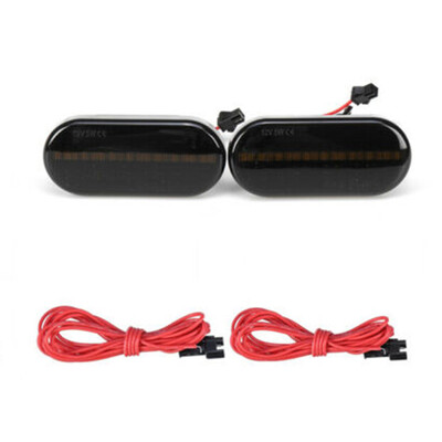 

White Yellow Dynamic Flow LED Side Marker Light Turn Signal Lamp 5W For Amarok