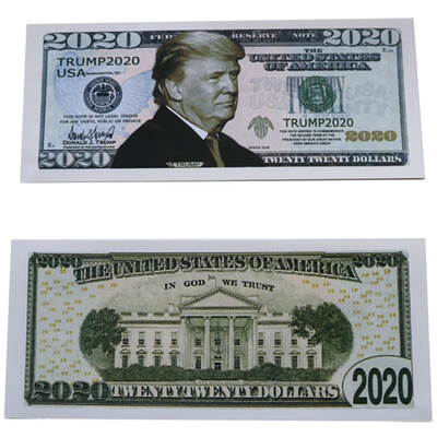 

Replica 51020Pcs New Style Prop Money 2020 Trump Print Stack For Movie Tv Video And Bank Staff Practice Novelty And Photography