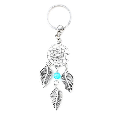 

Alloy Indian Dream Catcher Keychain Hanging Pendant Crafts Simple Vintage Gift Ornaments Home Decoration Mascot