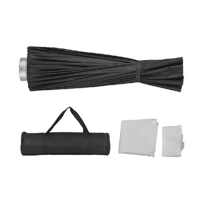 

90cm36" 16 Rods Portable Deep Parabolic Umbrella Softbox for Bowens Mount Studio Flash Light for Aputure COB 120D COB 120t for Go