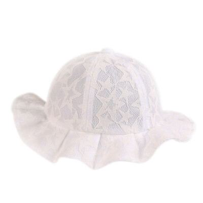 

Summer Kids Mesh Cap Baby boy Girl Star Print Beach Cap Toddler Breathable Bucket Sun Cap
