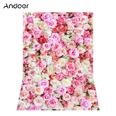 

Andoer 15 21m5 7ft Blossoming Paper Flower Photography Background Wedding Backdrop Photo Studio Pros