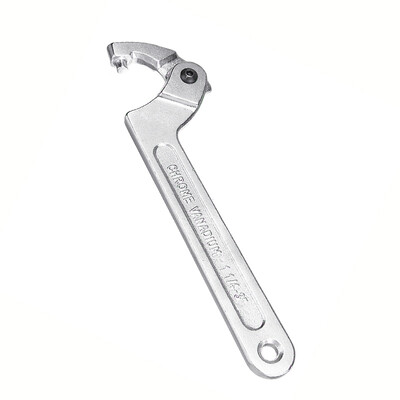 

Hook Wrench Round Nut Adjustable Clamp Spanner Tool Imperial 32-76mm 11 4-3