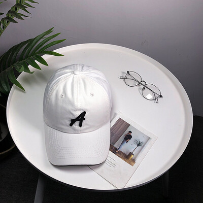 

Hats Female Spring&Summer Leisure Soft Top Alphabet Baseball Cap Chao Mens Korean Outdoor Sunscreen Duck Tongue Cap