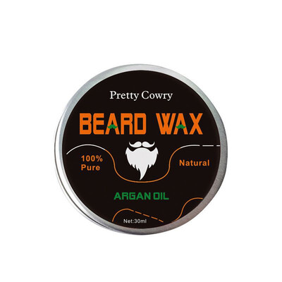 

Men Beard Oil Balm Moustache Wax for styling Beeswax Moisturizing Smoothing Gentlemen Beard Care