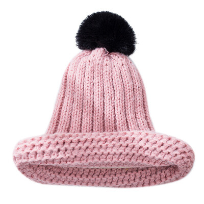

Winter Warm Baby Hat Children Boy Girl Knitted Beanies Cap Crochet Thick Kid Hats