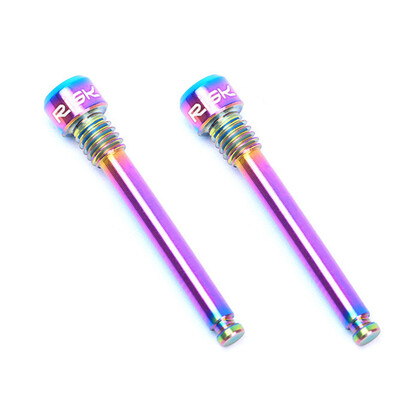 

2Pcs M4 Titanium Alloy Bolts For Mountain Bike Oil Disc Pad Bike Bicycle Parts