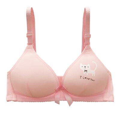 

Girls Sports Bra Kids Cotton Teenage Underwear Young Girl Training Bra Sports Student Thin Cup Children Bra 14-23Y