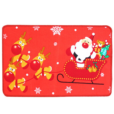 

Tailored Cartoon Christmas Carpet Anti-slip Mat Door Mat Household Bathroom Mat