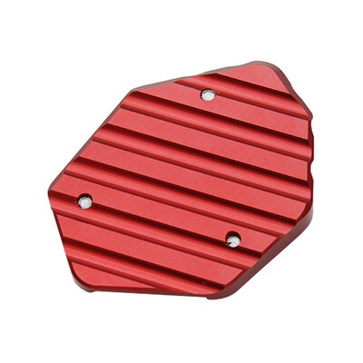 

Motorcycle Black Side Kickstand Screw Stall Extension Plate Pad For MT09 TRACER
