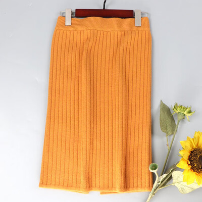 

Fashion High Waist Sim Skirts Women Autumn Knitted Skirt Sexy Ladies Bag Hip Skirts New