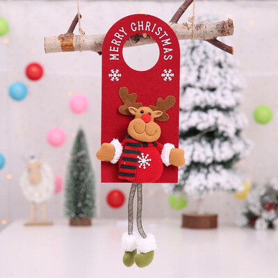 

Gobestart 1PC Christmas Ornament Home Decoration Tree Door Hang Children Gifts Nonwoven