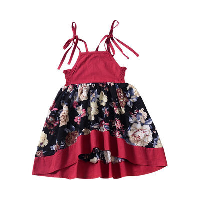 

Princess Dress For Girl Sleeveless Baby Clothes Travel Dresses Bohemian Baby Dress Summer Kids Girl Dresses
