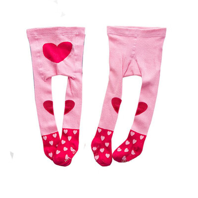 

Baby Girls Tights&Stocking Heart Cartoons Cotton Warm Pantyhose Stockings Winter Spring Girl Stockings 10-24M