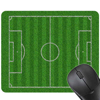 

Men Boys 24x20CM Soccer Field Gaming Mouse Pad Mat Rubber Mouse Pad Playground Sports Print Keyboard Mat