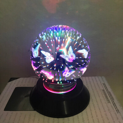 

Gobestart USB Charging LED Colorful 3D Magical Light Home Party Decoration