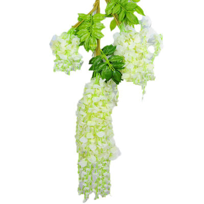 

UpperX 6 Heads Cymbidium Artificial Flower Wedding Bride Party Decor Blue