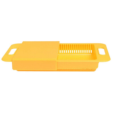 

Gobestart Slidable 3in1 Kitchen Drain- Storage Cutting Boards Slide Chopping Block