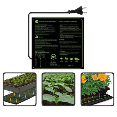 

45W Seedling Heating Mat Durable Waterproof Flowers Fruits Vegetables Digital Seedlings Growth Germination Propagation Starter Pad