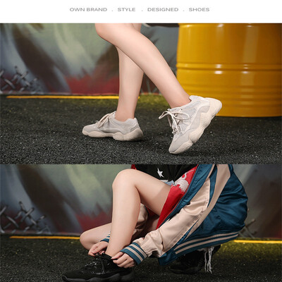 

new fshion ladies INS Super hot casual Shoes Womens Sports Leisure Mesh Shoes Ventilated in Summer best sell