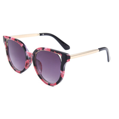 

Children Fashion Cat Eye Sunglasses Kids Personality Sun Glasses Vintage Cat Eyes Baby Girls Eyewear UV400 oculos de sol meninas