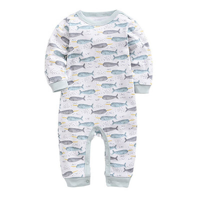 

Cotton Rompers Baby Girl Unisex Long Sleeve Spring Autumn Baby Rompers Infant Soft Clothing Toddler Baby Boy Girl Jumpsuits