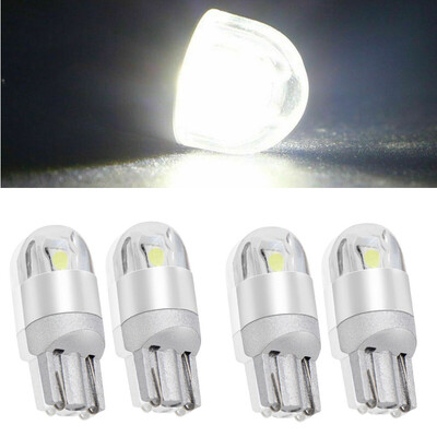 

4pcs T10 360LM W5W COB LED Car Canbus Error Free Silica Lights Bulbs Amber Lamps