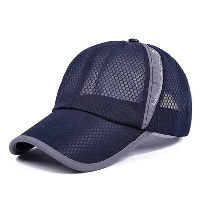 

Hat mens summer tide outdoor sun-shielding sun hat mid-year baseball cap breathable cap wholesale