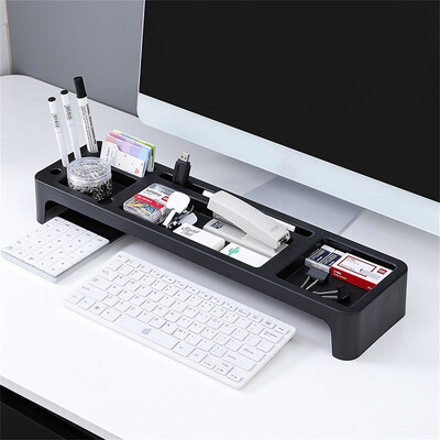 

Gobestart Office Storage Rack Desk Table Stationery Holder Desktop Organizer Computer