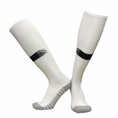 

1 Pair Adult Football Sport Socks Long Tube Compression Non-slip Towel Bottom Soccer Training Stocks