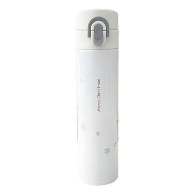 

Christmas Unique Creativity Vacuum Insulated Water Bottle Portable Stainless Steel Leak-Proof Thermos