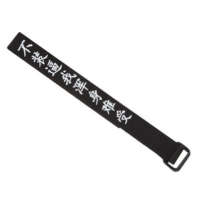 

Unisex Men Women Belt Fashion Casual Crestive Funny Words Pattern Canvas Durable Wear-resistant Belt Y