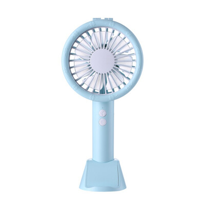 

Mini Portable Rechargeable USB Fan Personal Fan Handheld LED Night Light For Hot Summer Home Office Desktop Traveling Camping