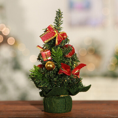 

18Inch Small Table Desk Mini Christmas Tree Holiday Ornaments Christmas Decoration