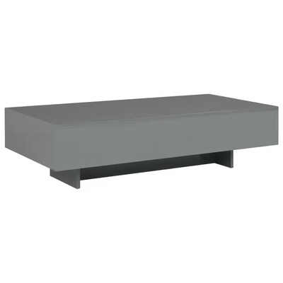 

Coffee Table High Gloss Gray 453"x217"x122" MDF