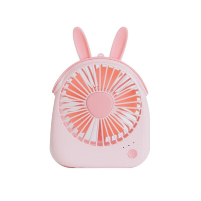 

Mini Cute Portable USB Fan Rechargeable Personal Fan Handheld 3 Speed For Hot Summer Home Office Desktop Traveling Camping