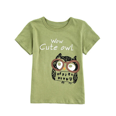 

Baby Boy Girl T-Shirt Short Sleeve Cartoon Printed T-Shirts For Kids Tops Tees T-Shirts Casual Blouse