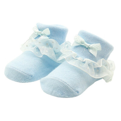 

Beauty 0-6 Month Toddlers Infants Cotton Ankle Socks Baby Girls Princess Bowknots Socks