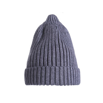 

Autumn Winter New Newborn Baby Boys Girls Wool Solid Color Hat Lovely Warm Comfortable High Quality Knitted Wool Hemming Hats