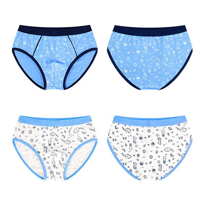 

2PCSSET Cartoon Boyspanties Baby Kids Briefs Panties Baby Boys Underwear Panties Baby Underpants 3 to 14 yrs