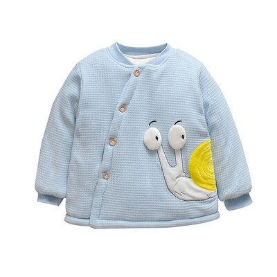 

Winter Baby Clothes Children Kids Winter Warm Thicken Baby Boy Girl Long Sleeve Cartoon Print Jacket Outerwear Coat