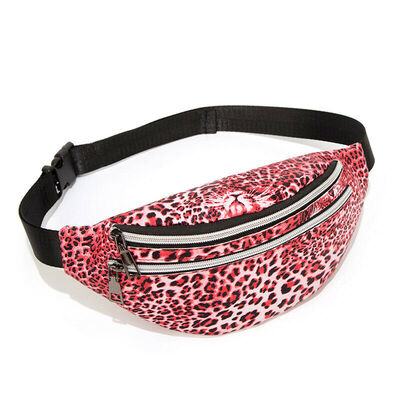 

Women Leopard Waist Fanny Pack Belt Bag Travel Hip Bum Bag Purse Chest Pouch