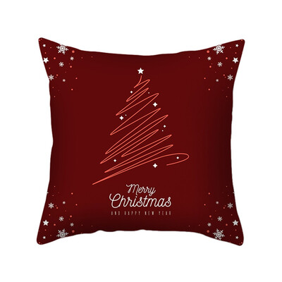 

Tailored Home Nordic Style Cushion Christmas Pillowcase for Living Room Bedroom