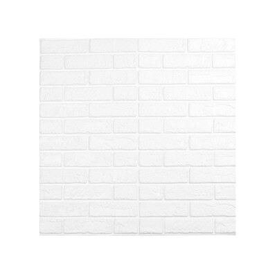 

〖Follure〗3D Wall Paper Brick Stone Rustic Effect Self-adhesive Wall Sticker Home Decor