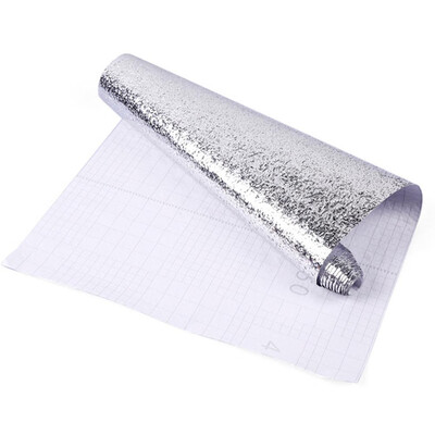 

Kitchen Wall Sticker Aluminum Foil Stove Oil-Proof Anti-Fouling High-Temperature Self-Adhesive Wallpaper