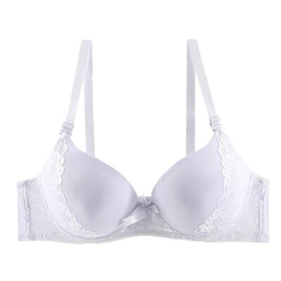 

Women Large Size D Cup Bras Lace Floral Embroidery Push Up Bras Smooth Breathable Gathered Adjustable Bralette Women Underwear